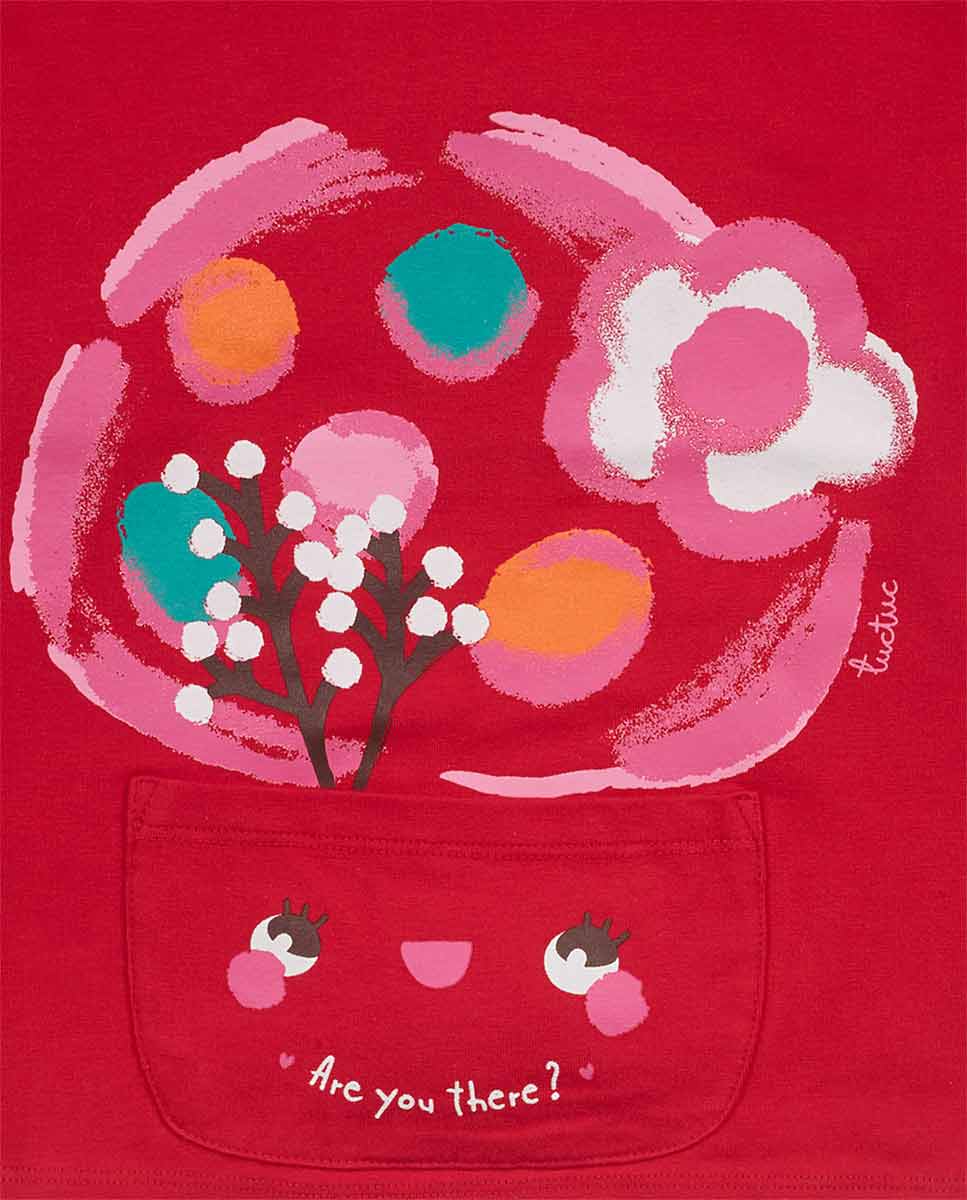 TUC TUC CAMISOLA DE MANGA COMPRIDA ROSA PARA MENINA BESTIES