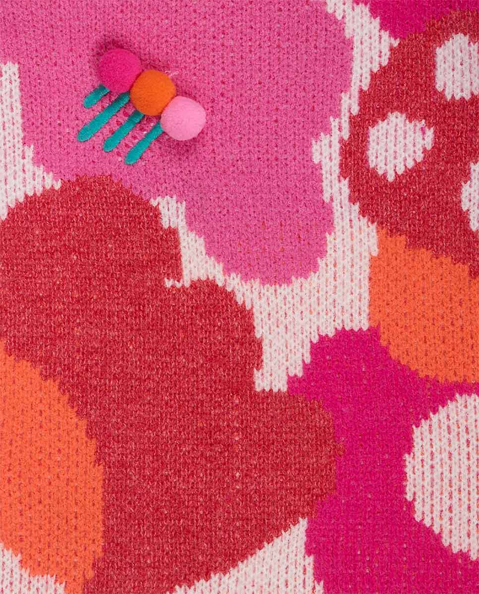 TUC TUC VESTIDO DE MALHA ROSA PARA MENINA BESTIES