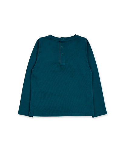 TUC TUC GREEN KNITTED T-SHIRT FOR GIRLS TRECKING TIME