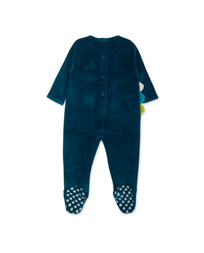 TUC TUC DRAGON FINDER BABYGROW DE TULE AZUL PARA MENINO