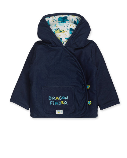 TUC TUC DRAGON FINDER BOY'S FAKE DENIM KNIT JACKET