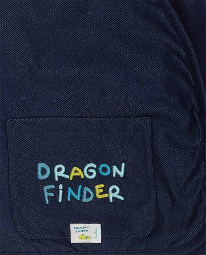 TUC TUC DRAGON FINDER BOY'S FAKE DENIM KNIT JACKET