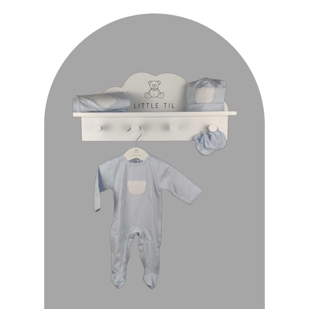 CONJUNTO 4 PEÇAS BABYGROW TEDDY