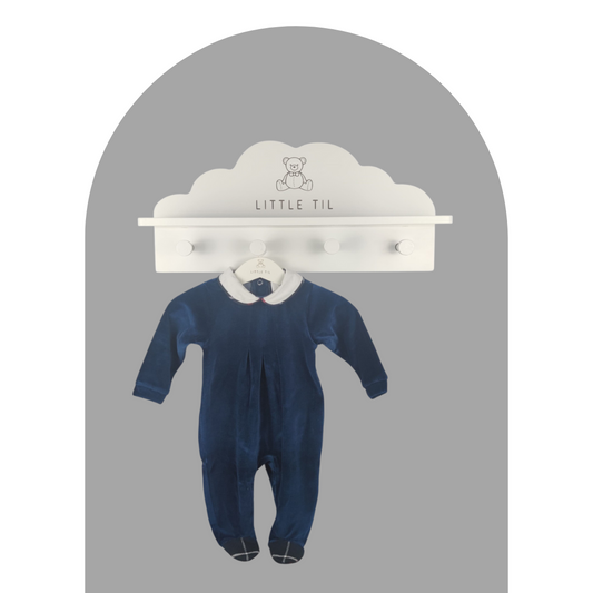 BABYGROW AZUL MARINHO PARA MENINO